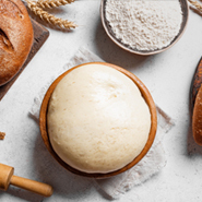 Fresh artisan sourdough bread
