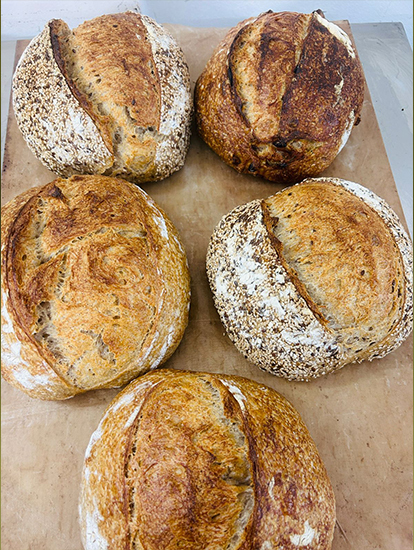 LEVN Studio sourdough ingredients