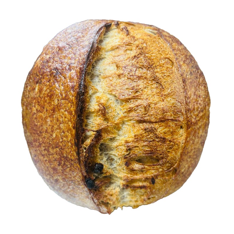 Rosemary and garlic sourdough loaf
